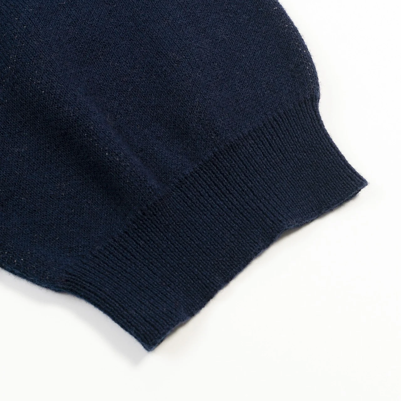 Men's Dark Blue Retro Cool Motorcycle Jacquard Polo Knit Sweater - Image 6