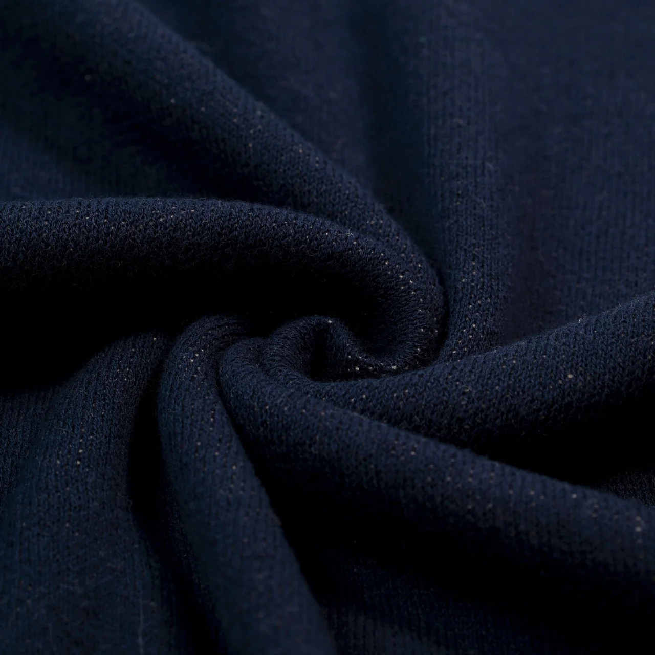 Men's Dark Blue Retro Cool Motorcycle Jacquard Polo Knit Sweater - Image 9