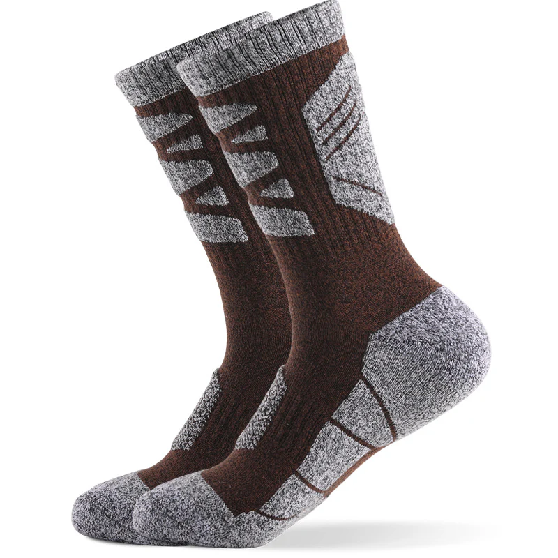 Outdoor Mountaineering Running Hiking Socks Sweat-Absorbent Knee-High Sports Socks - Image 2
