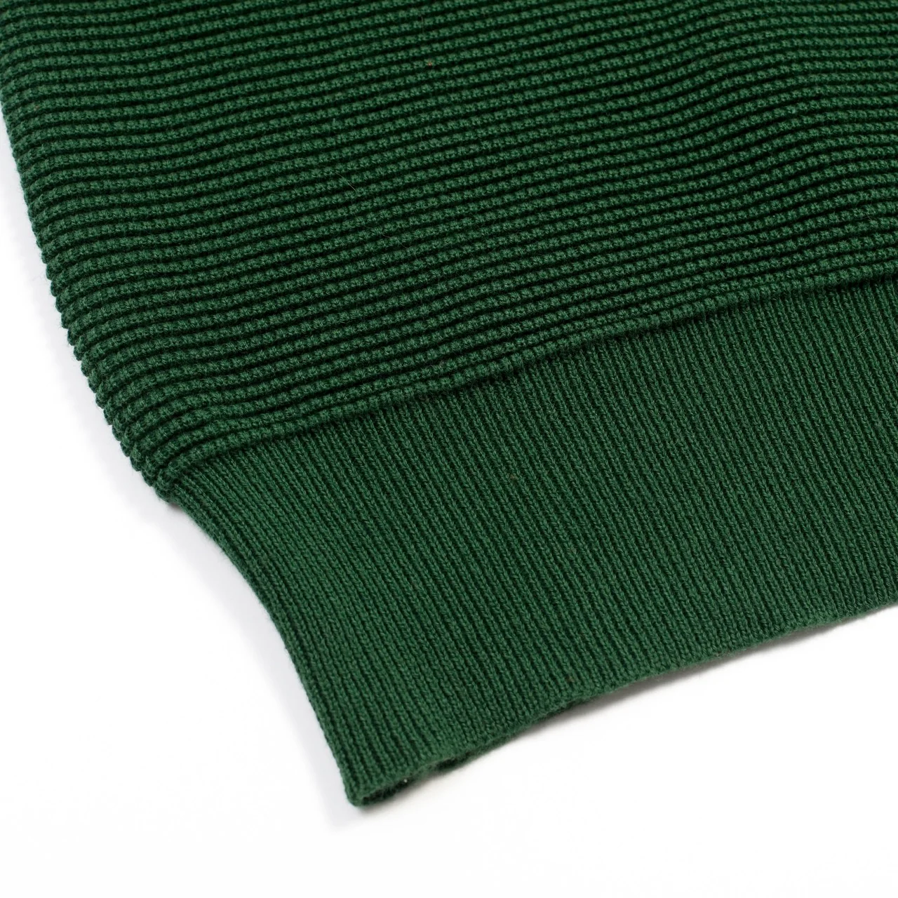 Women's Green Retro Heart Embroidered Knitted T-Shirt - Image 6